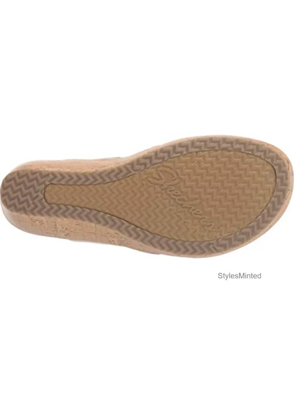 Women's Wedge Sandals with Woven Canvas Upper Cork Heel Slip On